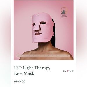 BRAND NEW Heirloom Beauty LED Light Therapy Face Mask Anti-Aging at home SPA